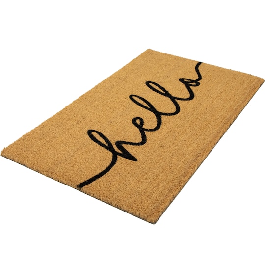 Natural Hello Doormat